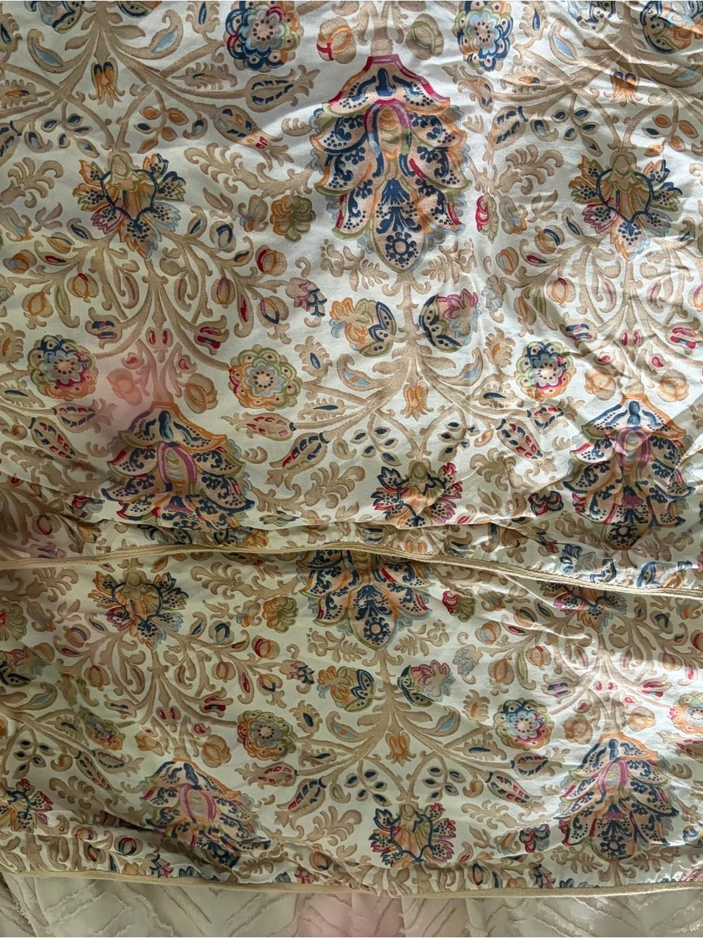 Chaps Ralph  Lauren Marrakech Comforter/bedskirt/2 Pillow shams (92x96) Queen